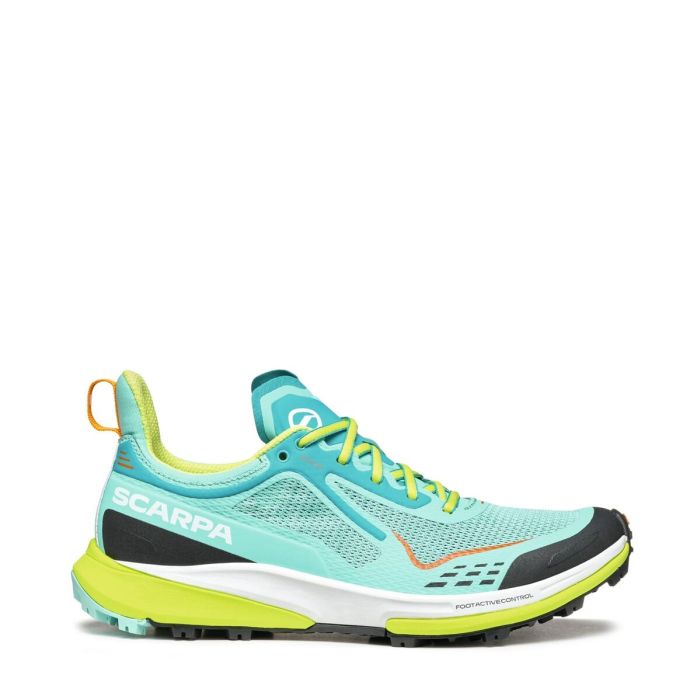 Scarpa Golden Gate Kima Rt Wmn Blue Turquoise Sunny Lime Pantofi Alergare Montana Femei [2]