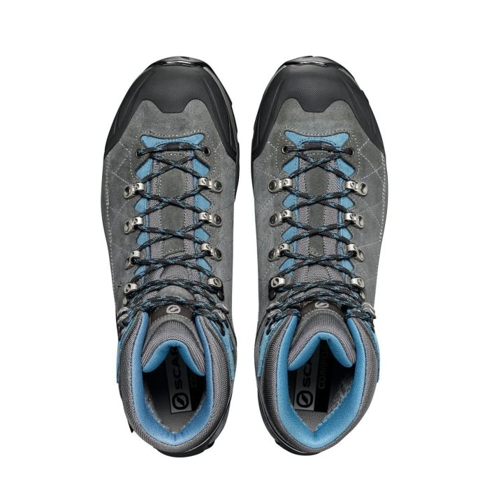 Scarpa Kailash Trek Gore-Tex Shark Gray Lake Blue Ghete Drumetie Barbati [6]