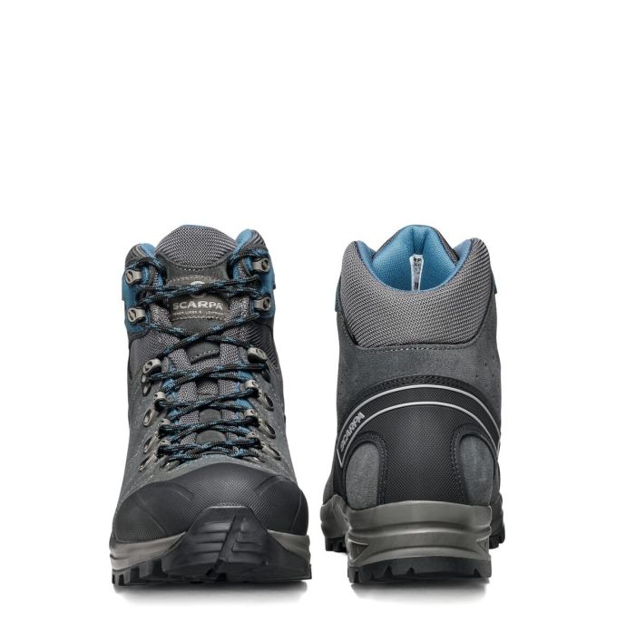 Scarpa Kailash Trek Gore-Tex Shark Gray Lake Blue Ghete Drumetie Femei [4]