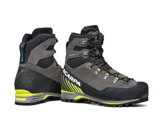 Scarpa Manta Tech Gore-Tex Shark Lime Bocanci Alpinism Barbati [7]