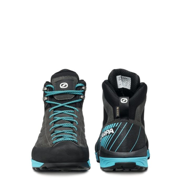 Scarpa Mescalito Mid Gore-Tex Shark Azure Ghete Approach Barbati [5]