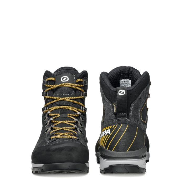 Scarpa Mescalito Trk Gore-Tex Dark Anthracite Mustard Bocanci Drumetie Barbati [5]