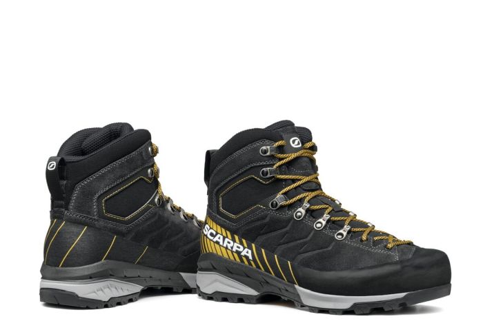 Scarpa Mescalito Trk Gore-Tex Dark Anthracite Mustard Bocanci Drumetie Barbati [8]