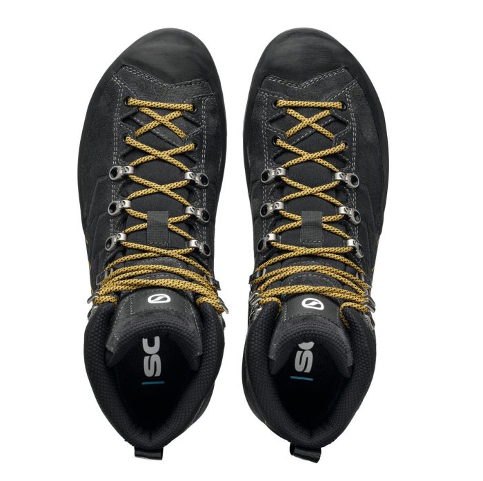 Scarpa Mescalito Trk Gore-Tex Dark Anthracite Mustard Bocanci Drumetie Barbati [7]