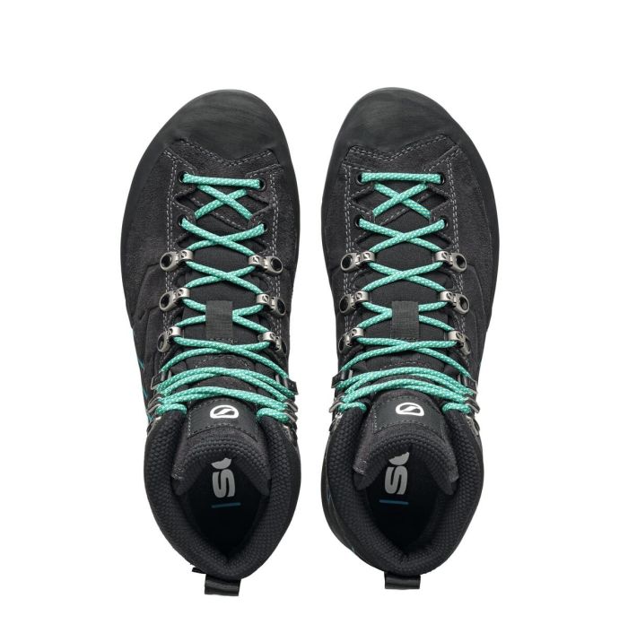 Scarpa Mescalito Trk Gore-Tex Wmn Dark Anthracite Tropical Green Bocanci Drumetie Femei [7]