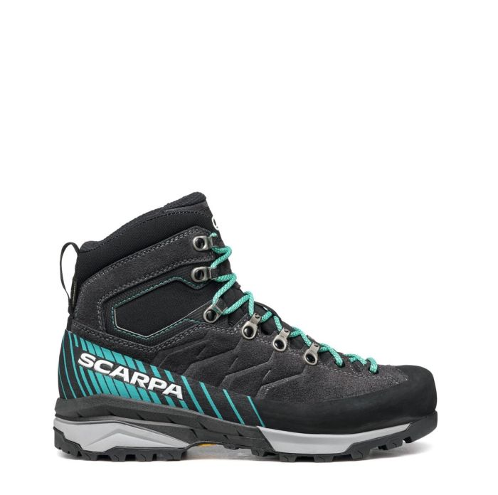Scarpa Mescalito Trk Gore-Tex Wmn Dark Anthracite Tropical Green Bocanci Drumetie Femei [3]
