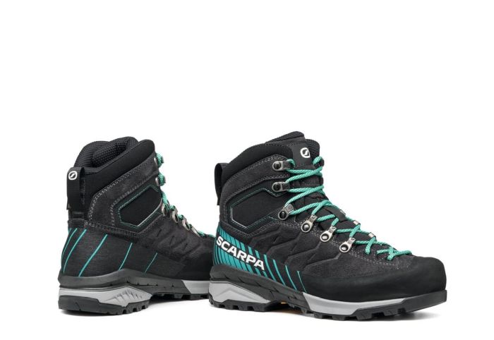 Scarpa Mescalito Trk Gore-Tex Wmn Dark Anthracite Tropical Green Bocanci Drumetie Femei [8]
