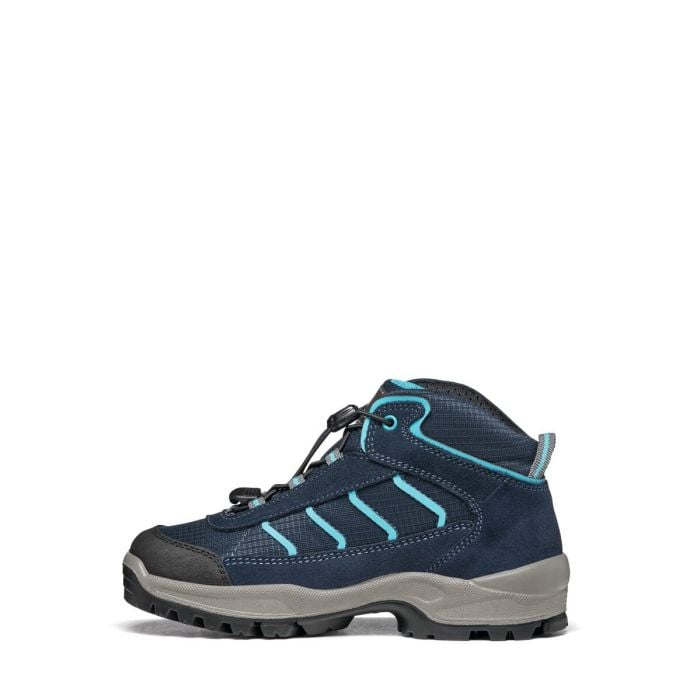 Scarpa Mistral Kid Gore-Tex Navy Turquoise Ghete Drumetie Copii [3]