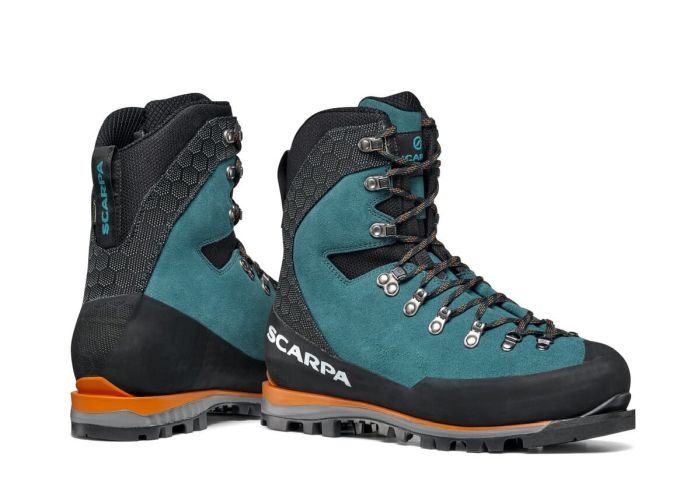 Scarpa Mont Blanc Gore-Tex Lake Blue Bocanci Alpinism Barbati [7]
