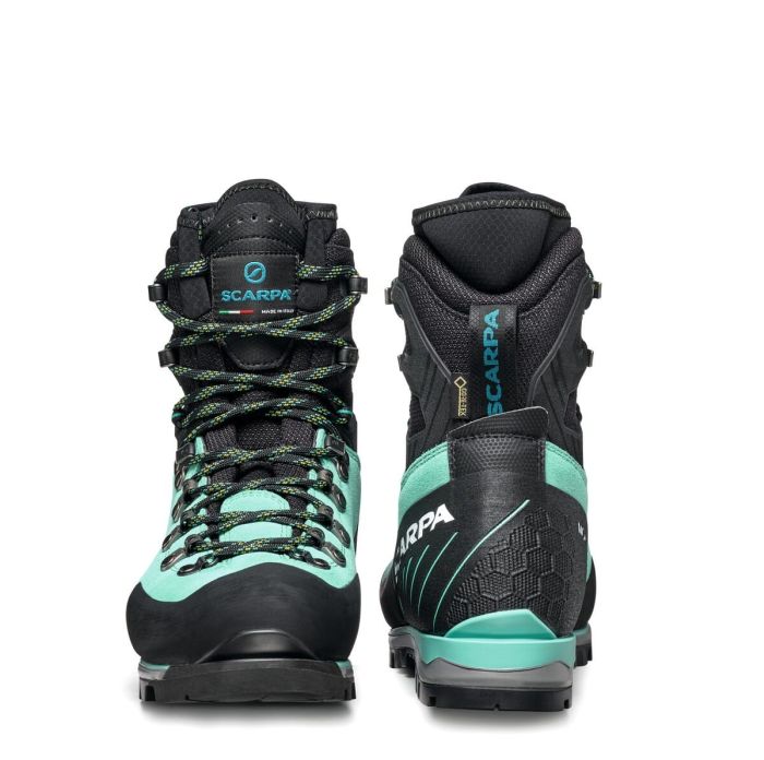 Scarpa Mont Blanc Pro Gore-Tex Wmn Green Blue Bocanci Alpinism Femei [5]