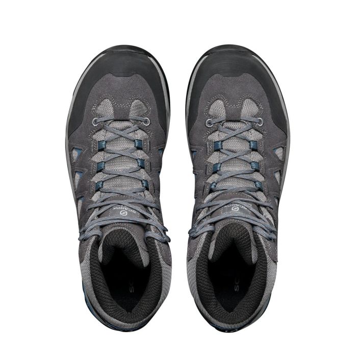 Scarpa Moraine Mid Gore-Tex Gray Storm Gray Lake Blue Ghete Drumetie Barbati [7]