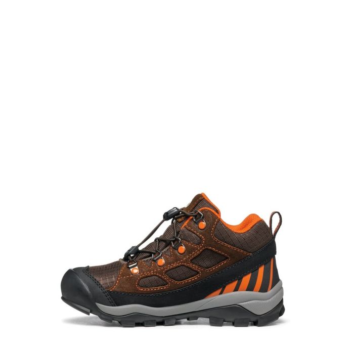 Scarpa Neutron Mid S Kid Gore-Tex Dark Brown Orange Ghete Drumetie Copii [3]