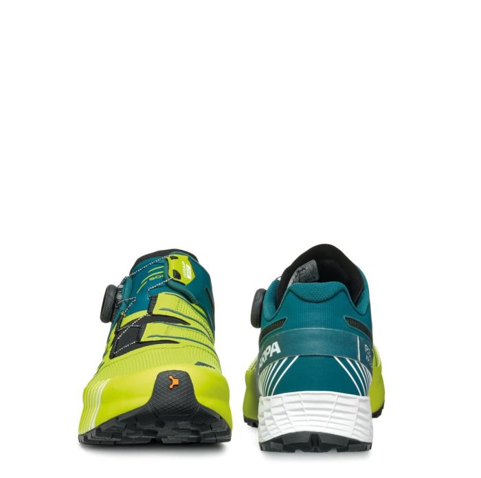 Scarpa Ribelle Run Kalibra Ht Lime Green Deep Lagoon Pantofi Alergare Montana Barbati [4]