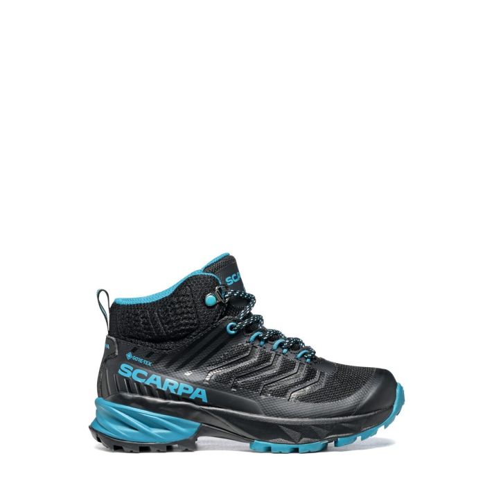 Scarpa Rush Mid Kid Gore-Tex Black Ottanio Ghete Drumetie Copii [2]
