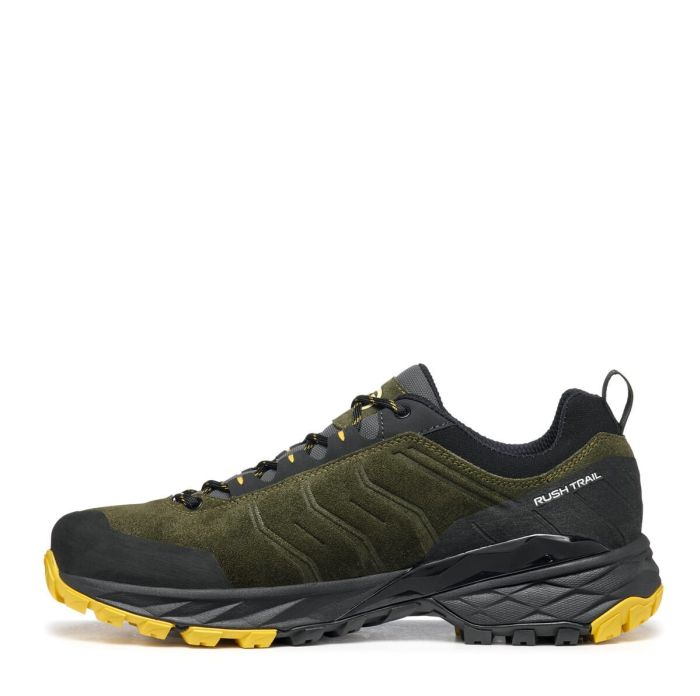 Scarpa Rush Trail Gore-Tex Thyme Green Mustard Pantofi Drumetie Barbati [3]