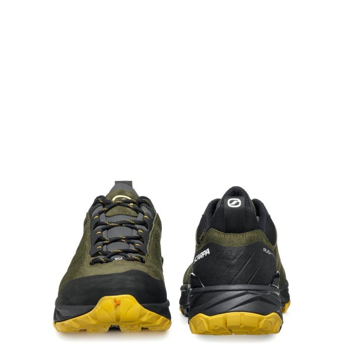 Scarpa Rush Trail Gore-Tex Thyme Green Mustard Pantofi Drumetie Barbati [4]