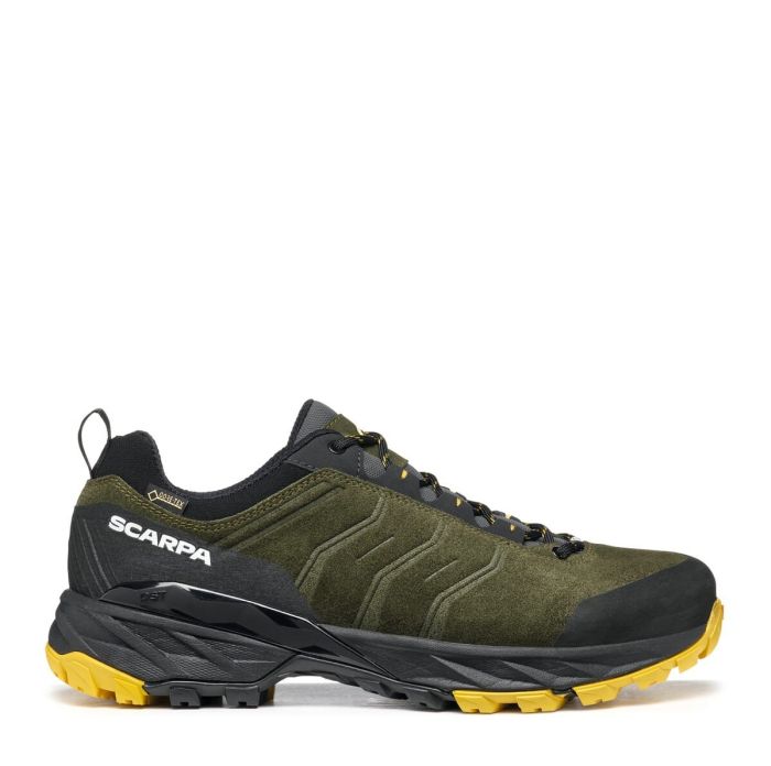 Scarpa Rush Trail Gore-Tex Thyme Green Mustard Pantofi Drumetie Barbati [2]