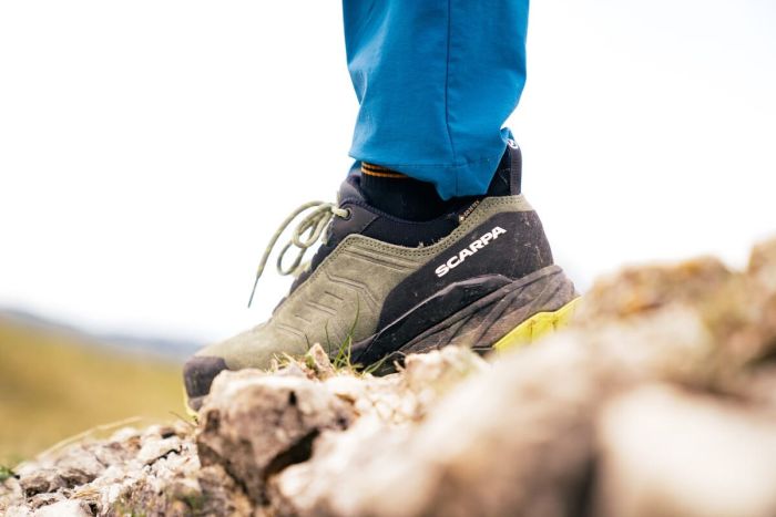 Scarpa Rush Trail Gore-Tex Titanium Lime Pantofi Drumetie Barbati [8]