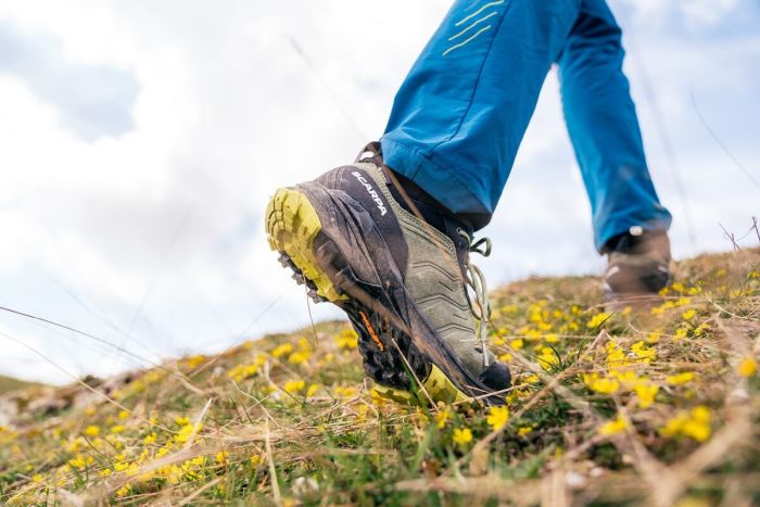 Scarpa Rush Trail Gore-Tex Titanium Lime Pantofi Drumetie Barbati [11]