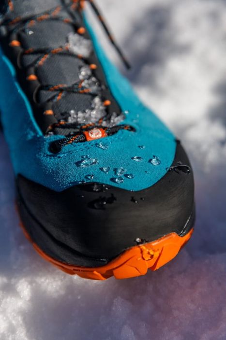Scarpa Rush Trk Gore-Tex Pagoda Blue Mango Bocanci Drumetie Femei [11]