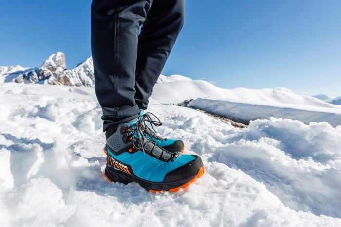 Scarpa Rush Trk Gore-Tex Pagoda Blue Mango Bocanci Drumetie Femei [8]