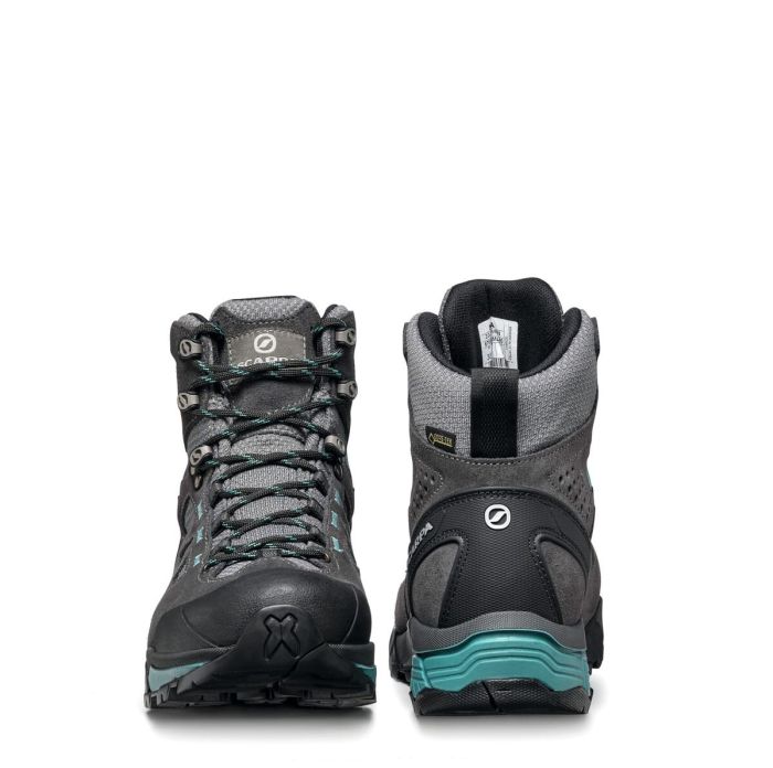 Scarpa ZG Lite Gore-Tex Wmn Dark Gray Lagoon Bocanci Drumetie Femei [4]