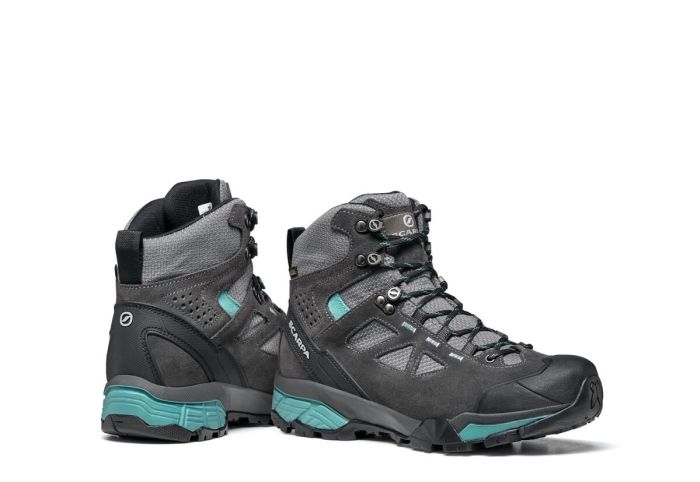 Scarpa ZG Lite Gore-Tex Wmn Dark Gray Lagoon Bocanci Drumetie Femei [7]