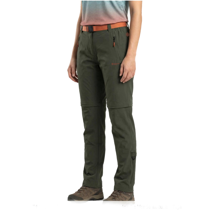 Pantaloni Drumetie Femei Sphere Pro Alona V2 Verde Natura Teja [2]