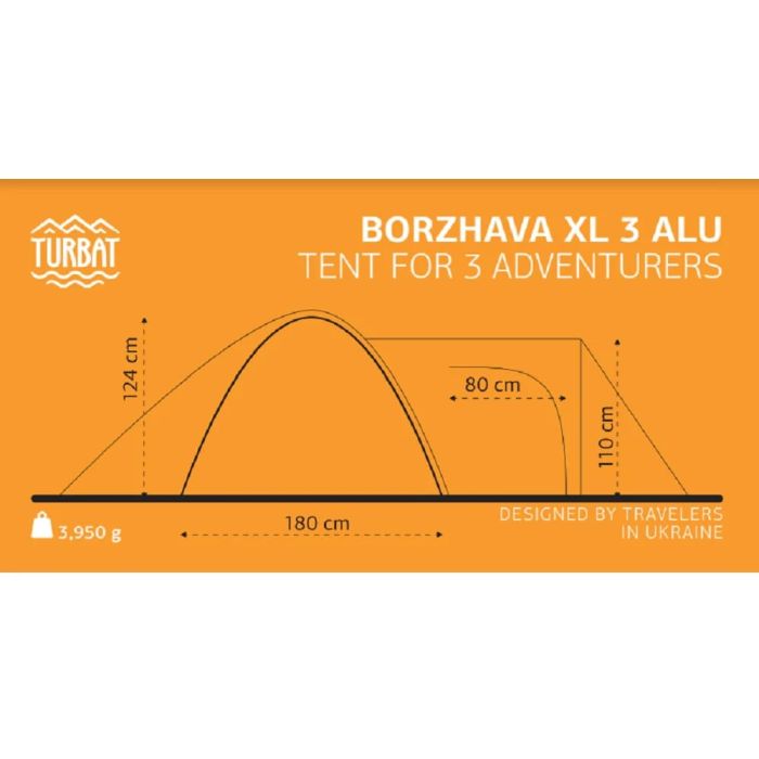 Turbat Borzhava Xl 3 Alu Cort 3 Persoane [7]