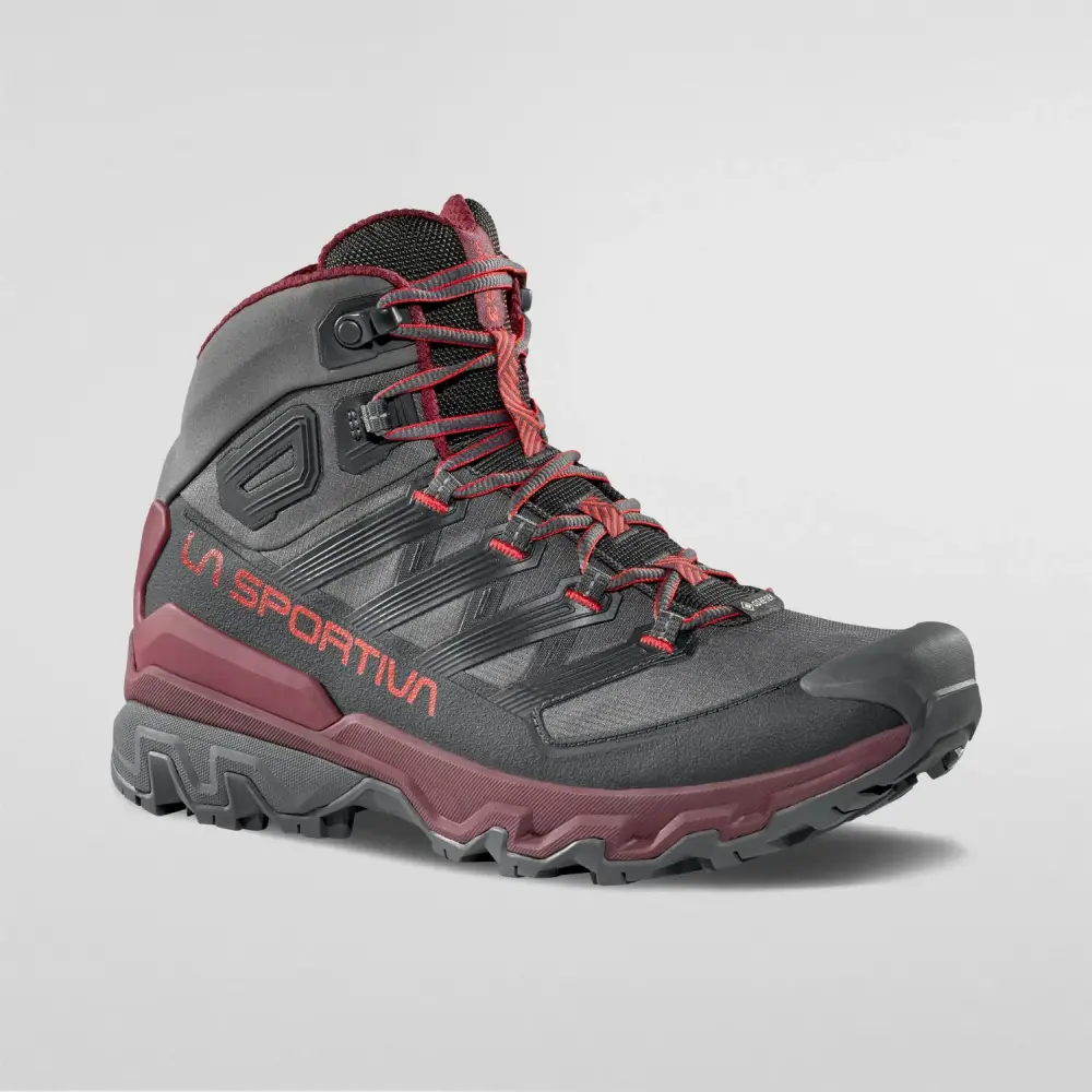 La Sportiva - Ghete Drumetie Barbati La Sportiva Ultra Raptor 3 Mid GTX Carbon Redwood