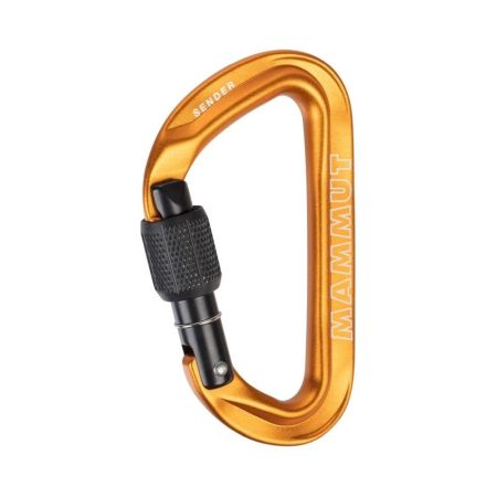 Carabiniere & Verigi - Mammut Sender Screw Gate Gold Carabiniera Siguranta