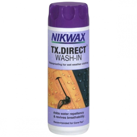 Ingrijire imbracaminte barbati - Solutie Impermeabilizare Imbracaminte Nikwax TX.Direct Wash-In 300 ml