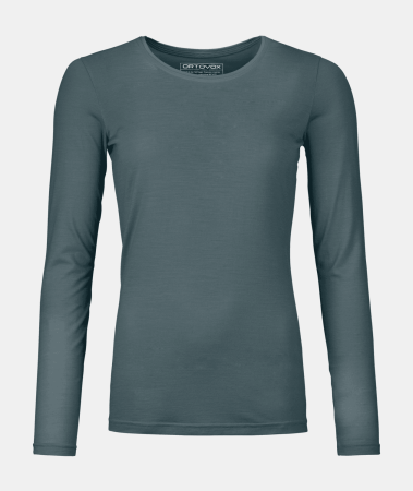 Imbracaminte lifestyle - Ortovox 150 Cool Clean Dark Arctic Grey Bluza de Corp Merino Multisport Femei