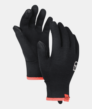 Accesorii femei - Ortovox 185 Rock N Wool Black Raven Manusi Merino Multisport Femei