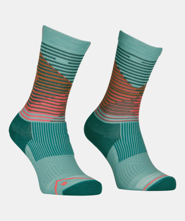 Sosete - Ortovox All Mountain Mid Ice Waterfall Sosete Merino Multisport Femei