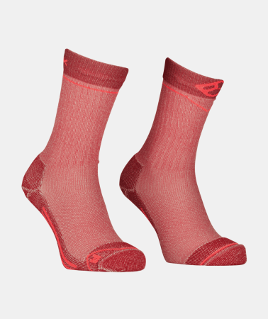 Sosete - Ortovox Hike Classic Mid Wild Rose Sosete Merino Drumetie Femei