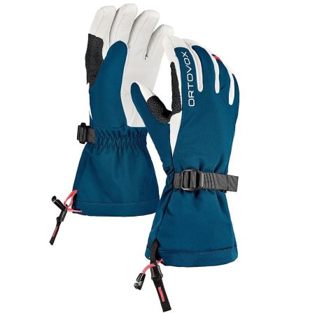 Accesorii femei - Ortovox Merino Mountain Petrol Blue Manusi Ski Femei