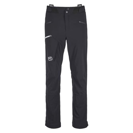 Pantaloni barbati - Ortovox Merino Naturetec Bacun Black Raven Pantaloni Ski Tura Barbati