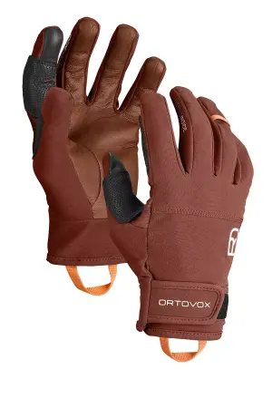 Accesorii barbati - Ortovox Merino Tour Light Clay Orange Manusi Multisport Barbati