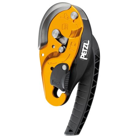 Petzl - Petzl I'D S Yellow Coborator Autoblocant Alpinism