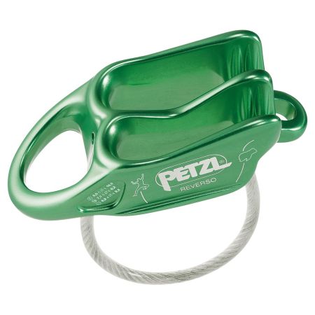 Petzl - Petzl Reverso Green Coborator Alpinism
