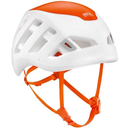 Casti - Petzl Sirocco White / Orange Casca Alpinism