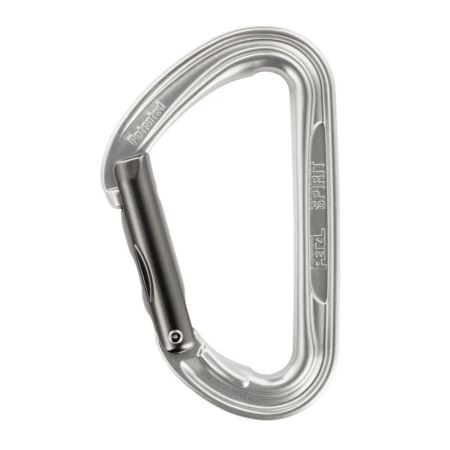 Carabiniere & Verigi - Petzl Spirit Straight Silver Carabiniera Clapeta Dreapta