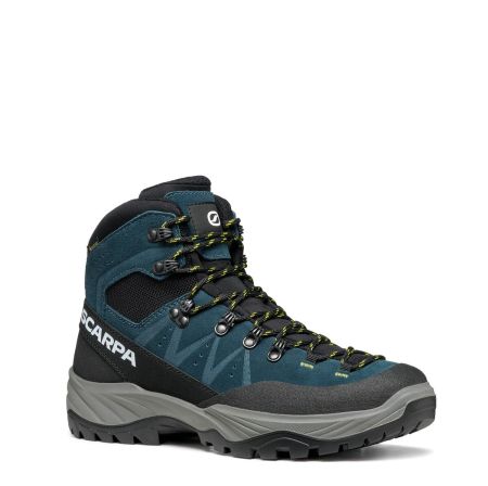 Producatori - Scarpa Boreas Gore-Tex Petrol Lime Ghete Drumetie Barbati