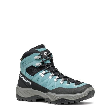 Ghete femei - Scarpa Boreas Gore-Tex Wmn Aqua Light Gray Ghete Drumetie Femei
