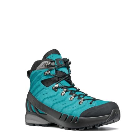 Ghete femei - Scarpa Cyclone S Gore-Tex Wmn Ceramic Gray Ghete Drumetie Femei