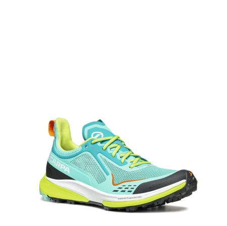 Alergare - Scarpa Golden Gate Kima Rt Wmn Blue Turquoise Sunny Lime Pantofi Alergare Montana Femei