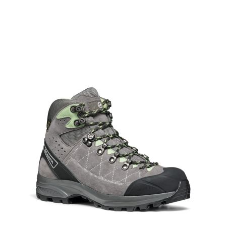 Ghete femei - Scarpa Kailash Trek Gore-Tex Wmn Midgray Smoke Pastel Green Ghete Drumetie Femei
