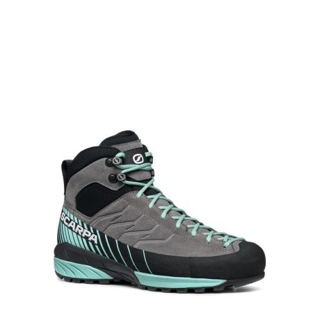 Incaltaminte approach - Scarpa Mescalito Mid Gore-Tex Wmn Midgray Aqua Ghete Approach Femei