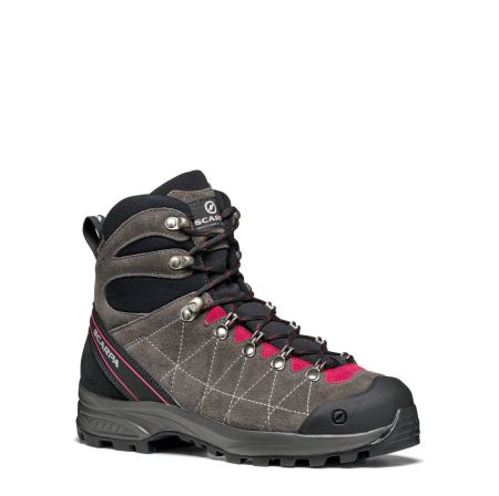 Ghete femei - Scarpa R-Evolution Gore-Tex Wmn Titanium Cherry Bocanci Drumetie Femei